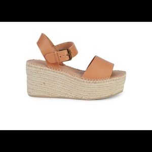 Soludos Minorca Leather Espadrille Platform Sandals